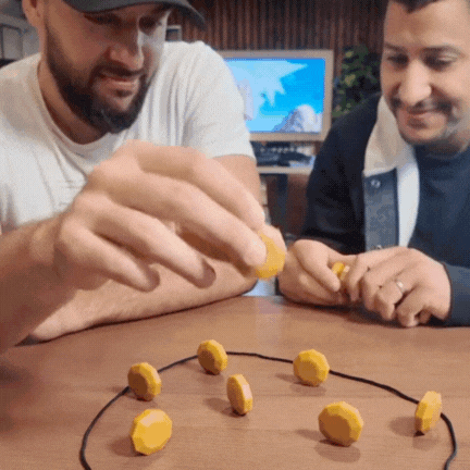 Magnetic Strategy Quest Game